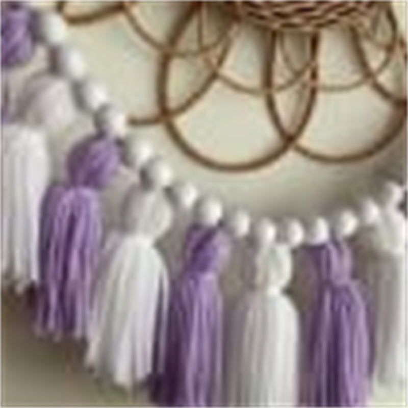 Yellow Boho Tassel Garlands Wa - Baby Nursery Yellow 评论和价格