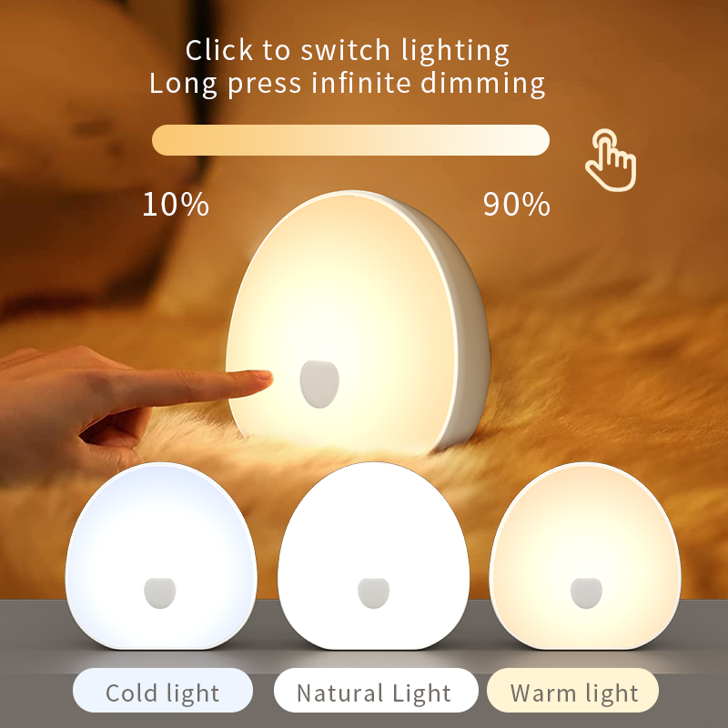 QACA Warm White Soft LED Night - Baby Nursery Night Light 评论和价格