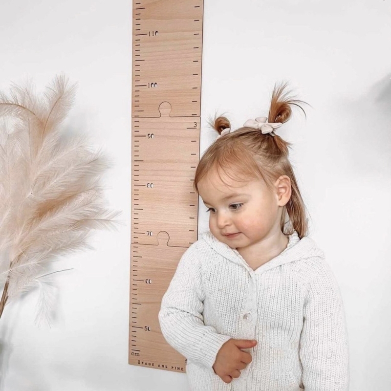 Nordic Wooden Kids Height Grow - Growth Chart Ruler 评论和价格