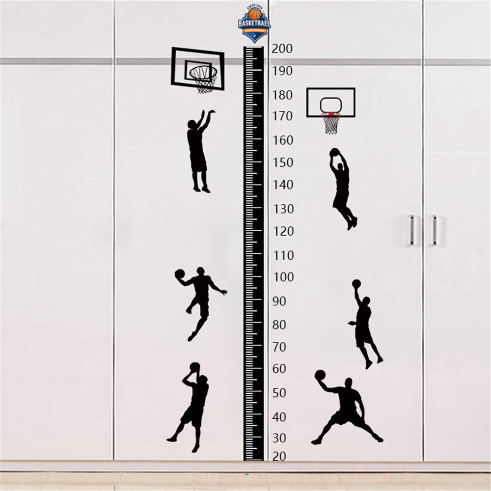 Basketball Height Stickers For - Growth Chart Ruler 评论和价格