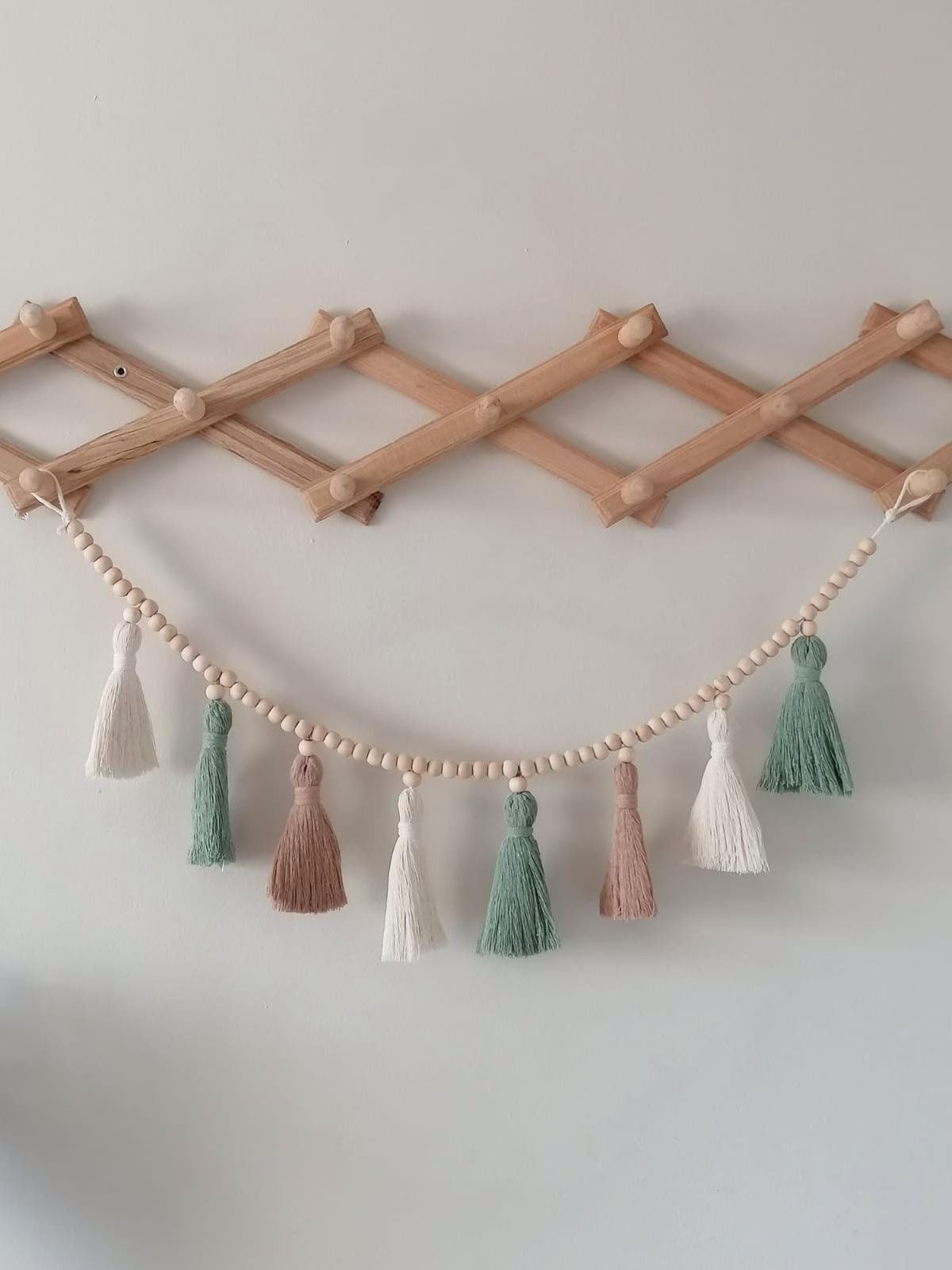 Tassel Macrame Garland , Boho  - Baby Nursery Garland 评论和价格