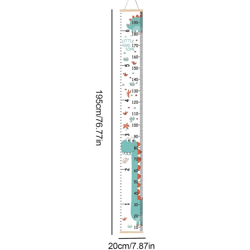 Kids Height Growth Chart Dinos - Growth Chart Ruler 评论和价格