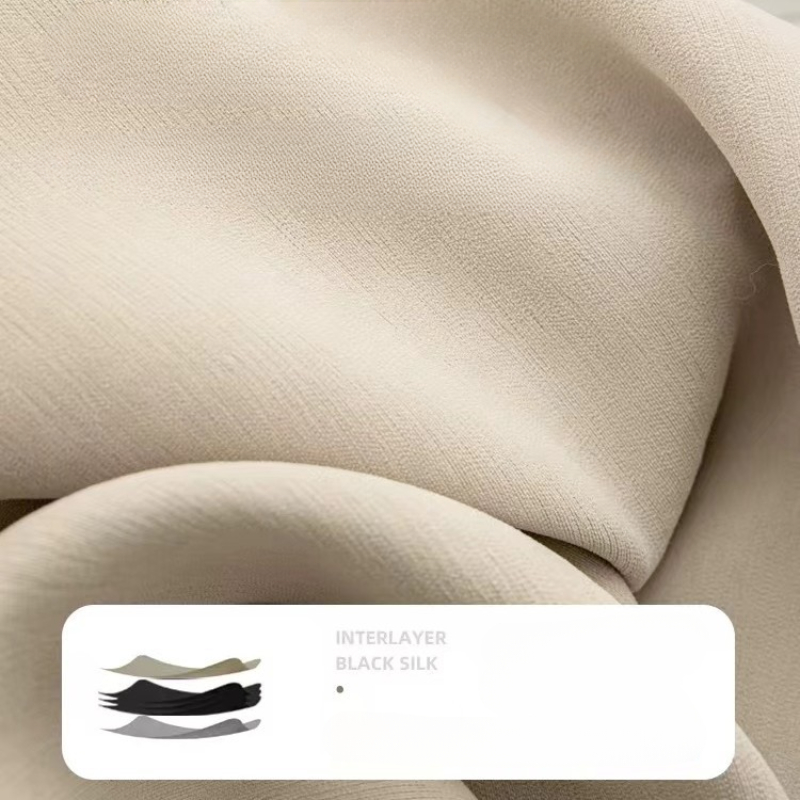 Cream Velvet Chenille Blackout - Blackout Curtain Nursery 评论和价格