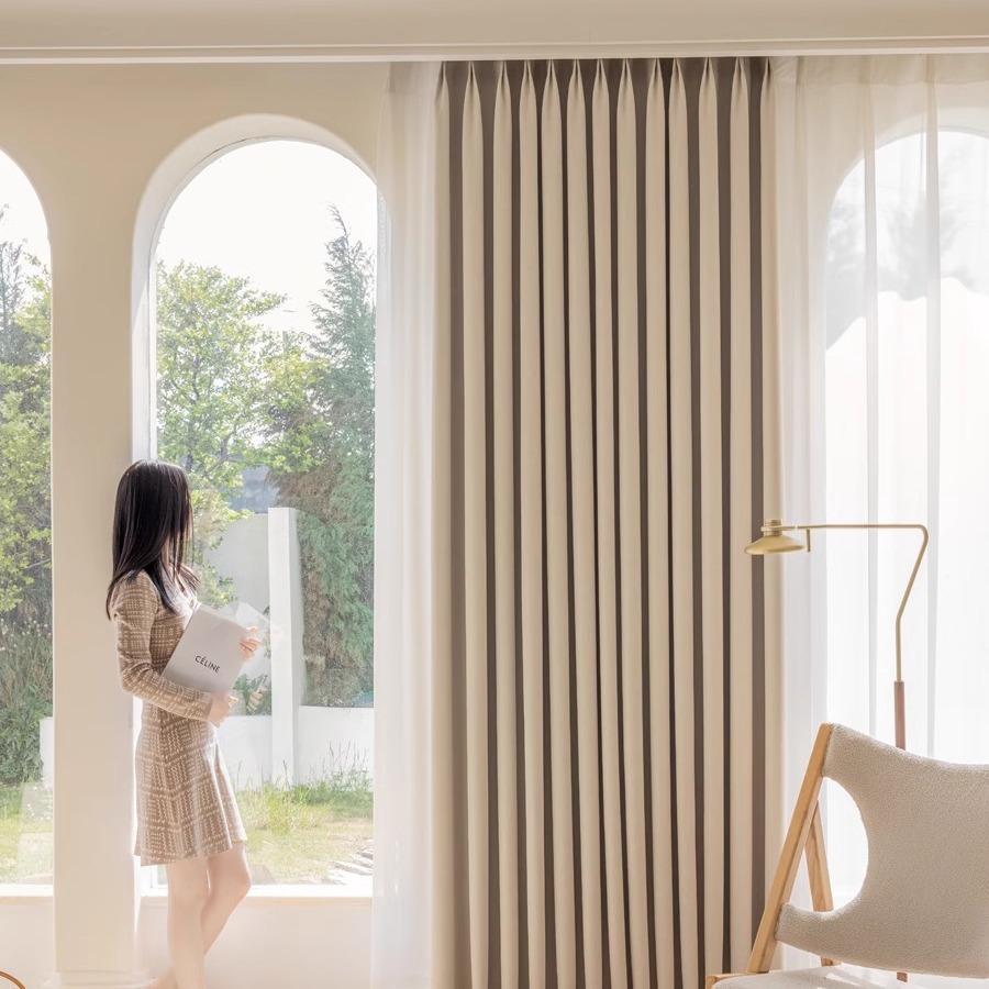 Cream Velvet Chenille Blackout - Blackout Curtain Nursery 评论和价格