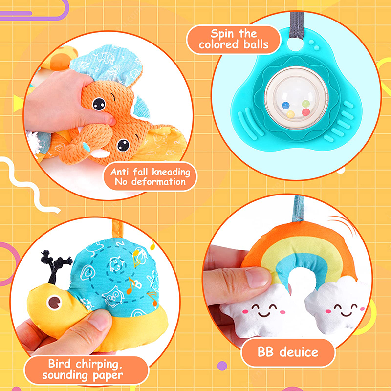 Car Seat Toys Infant Color Ele - Crib Mobile Musical 评论和价格